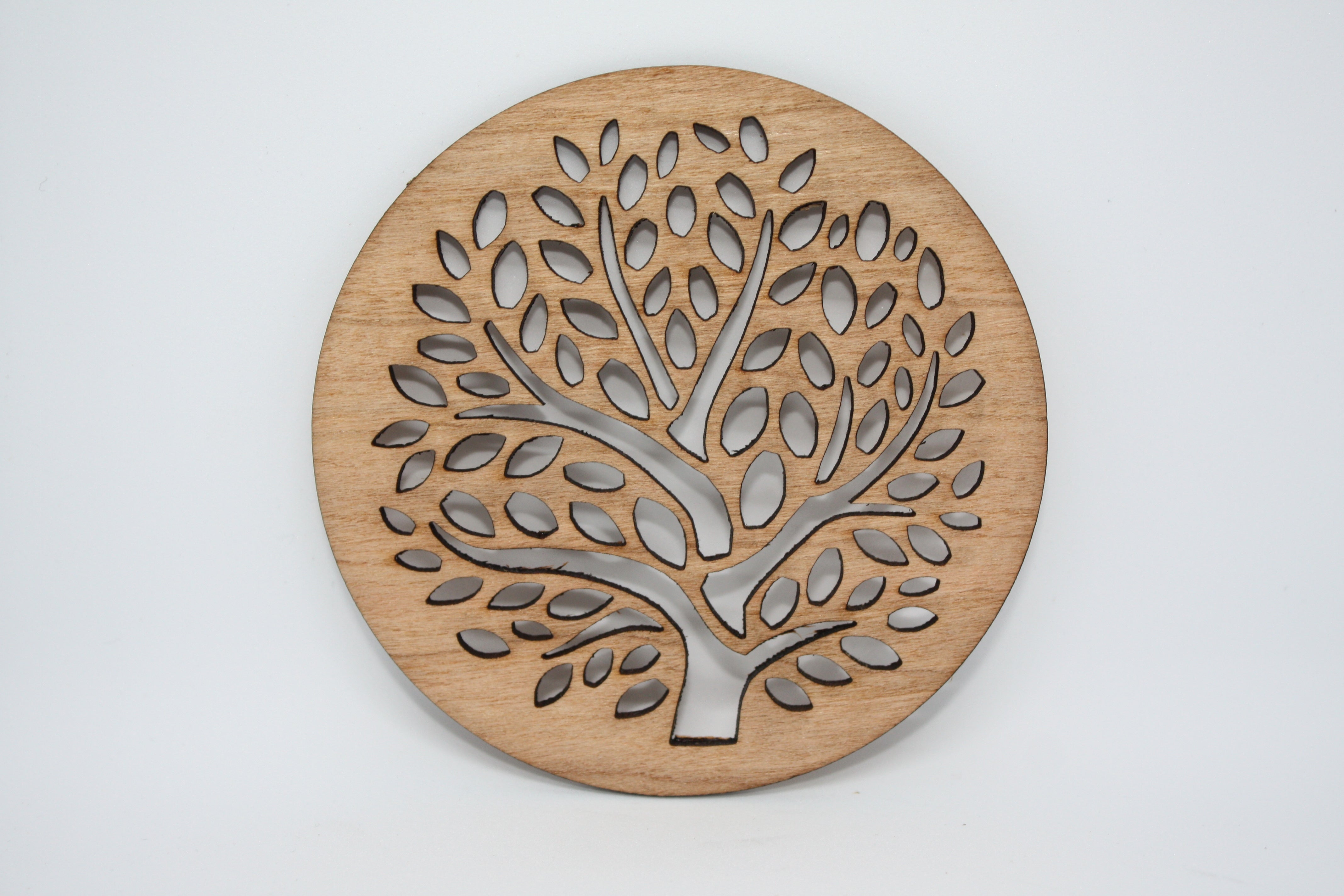 Untersetzer Kirschholz 90x5 mm Zwetschgenbaum