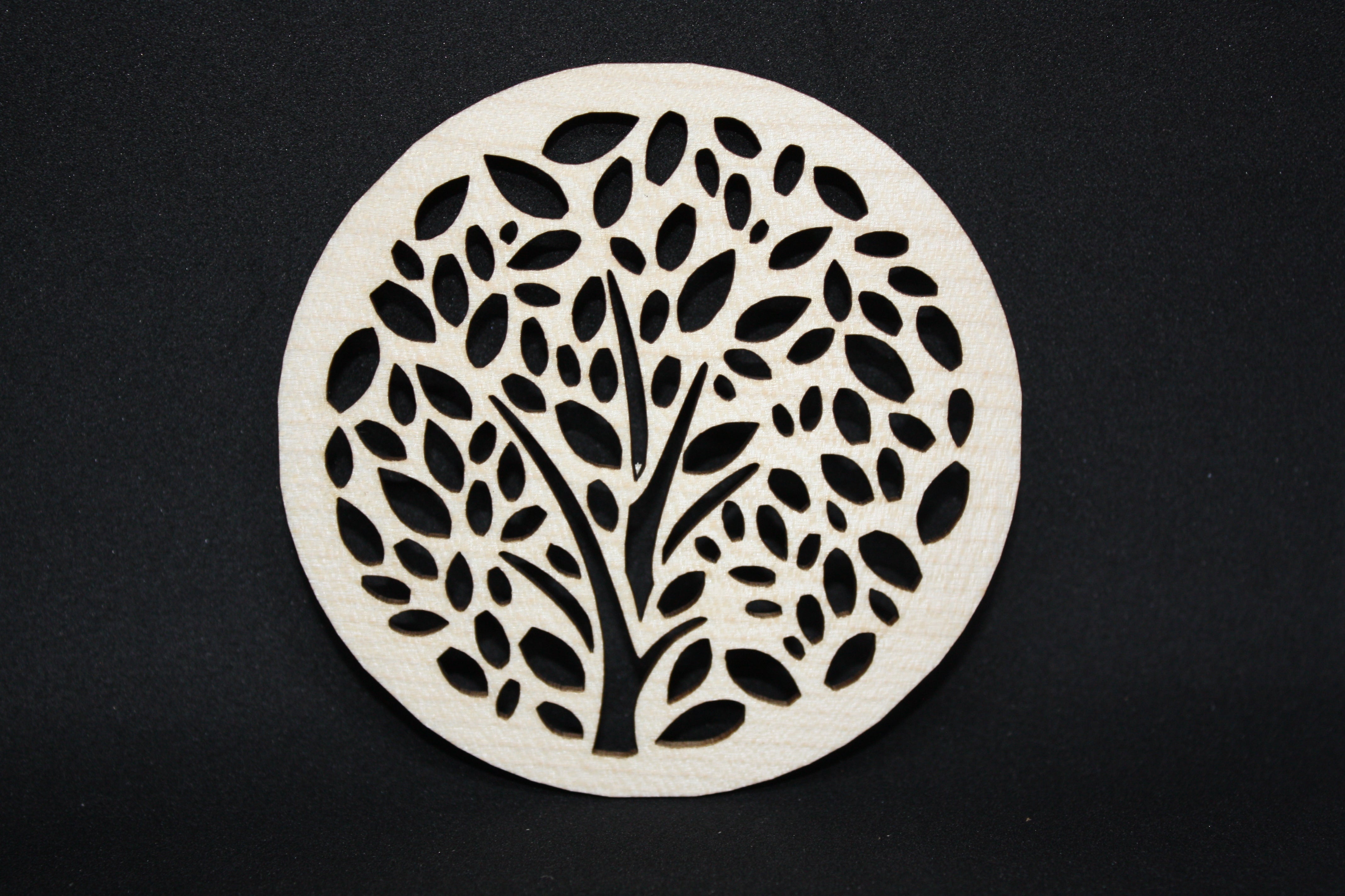 Glasuntersetzer Taschentuchbaum