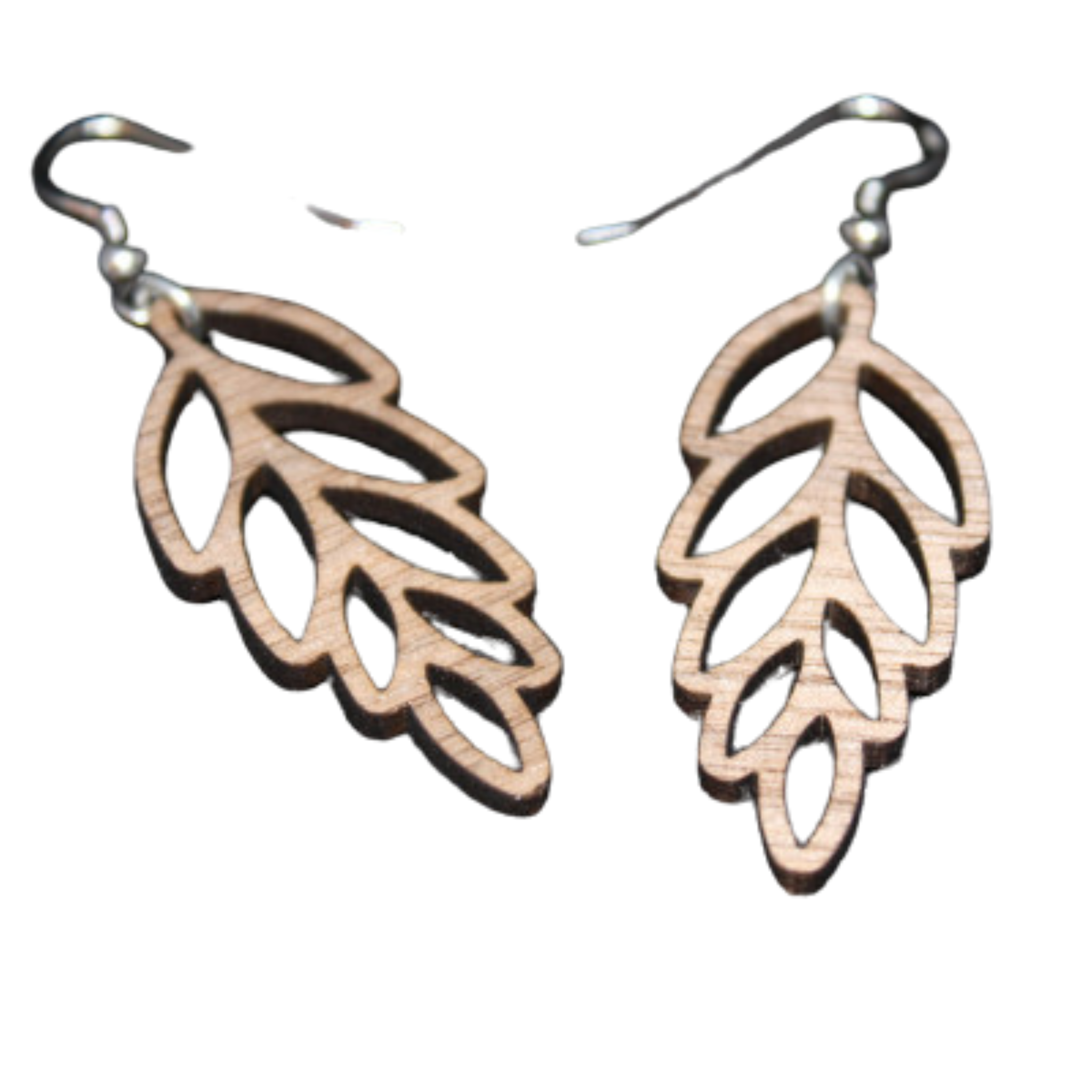 Ohrhänger Roggen aus Holz