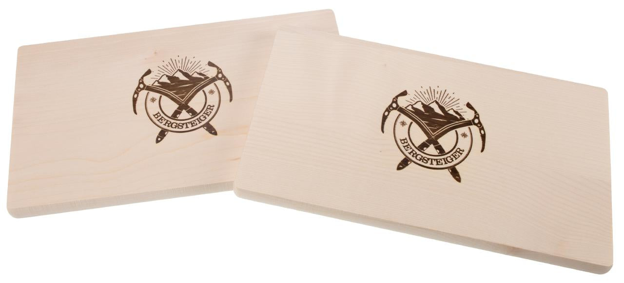 Schneidebrett Ahorn Motiv Bersteiger