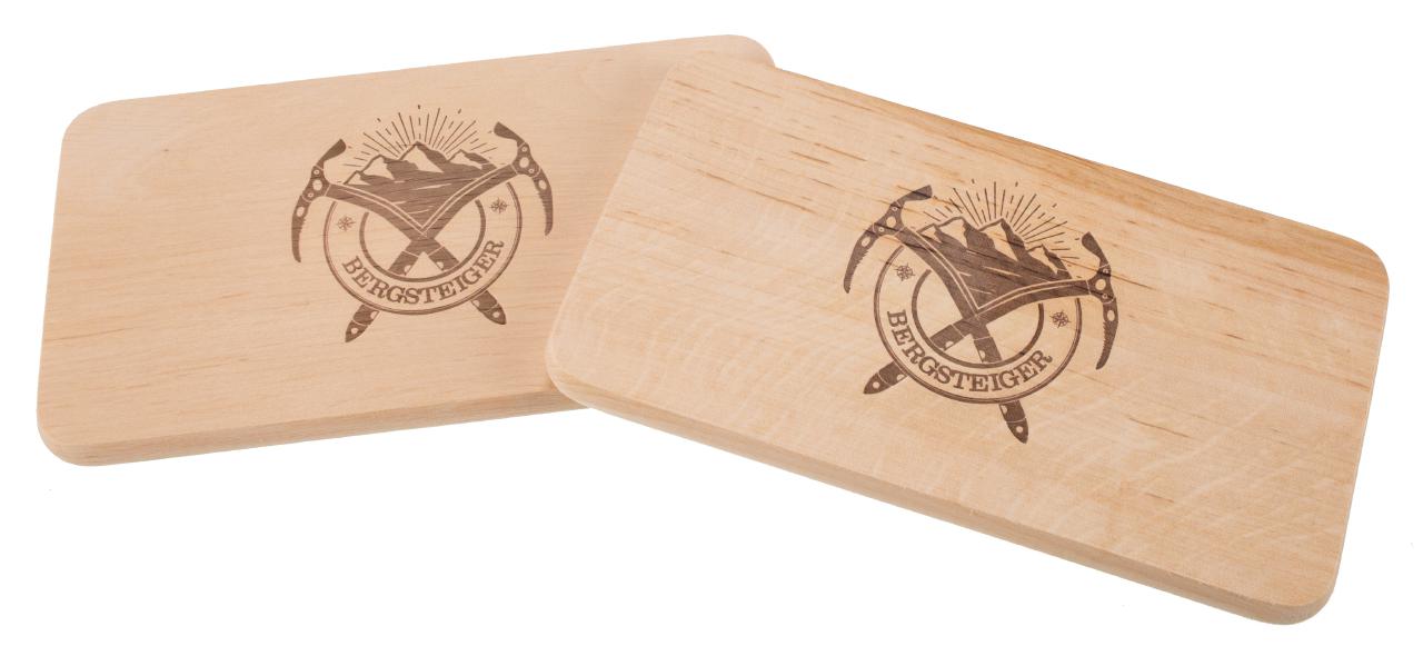 Schneidebrett für Bergsteiger