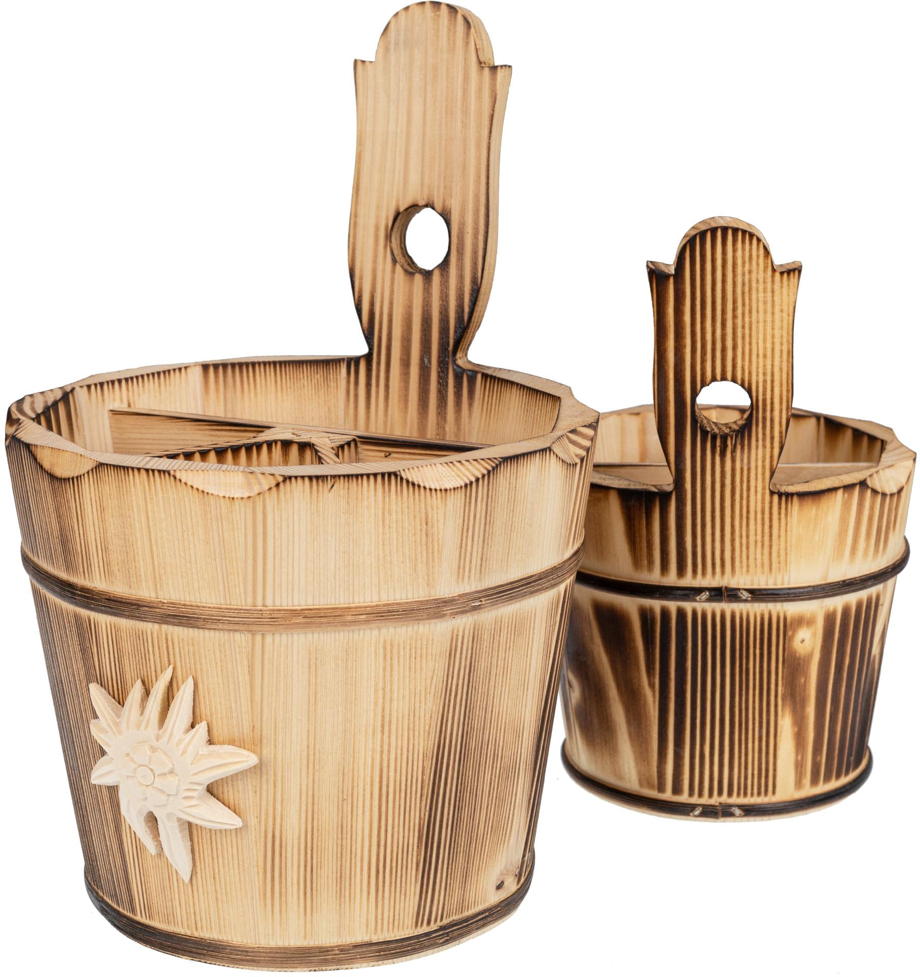 Tischbesteckhalter geflammt