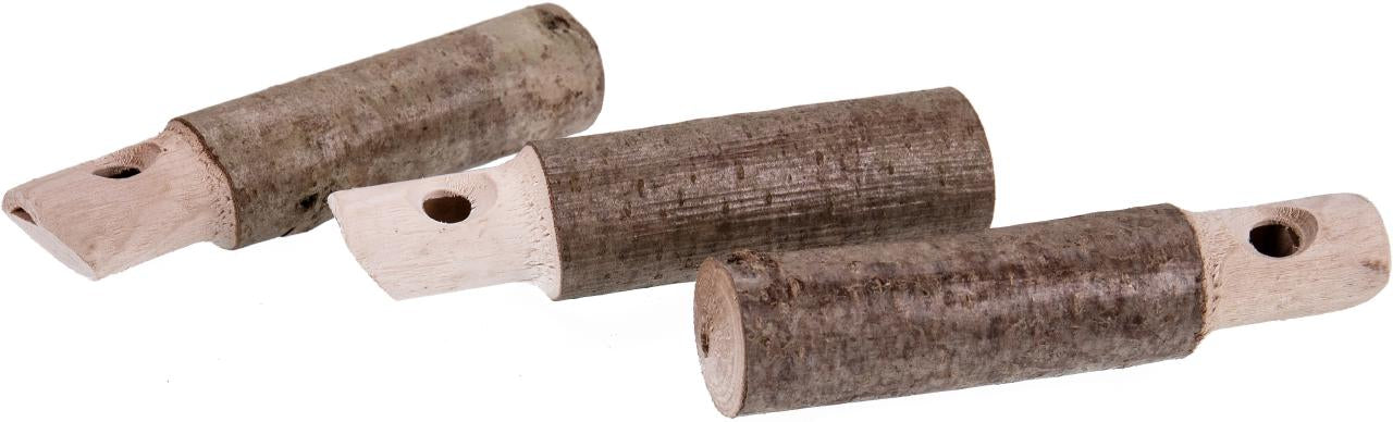 Signal Pfeife aus Haselnuss