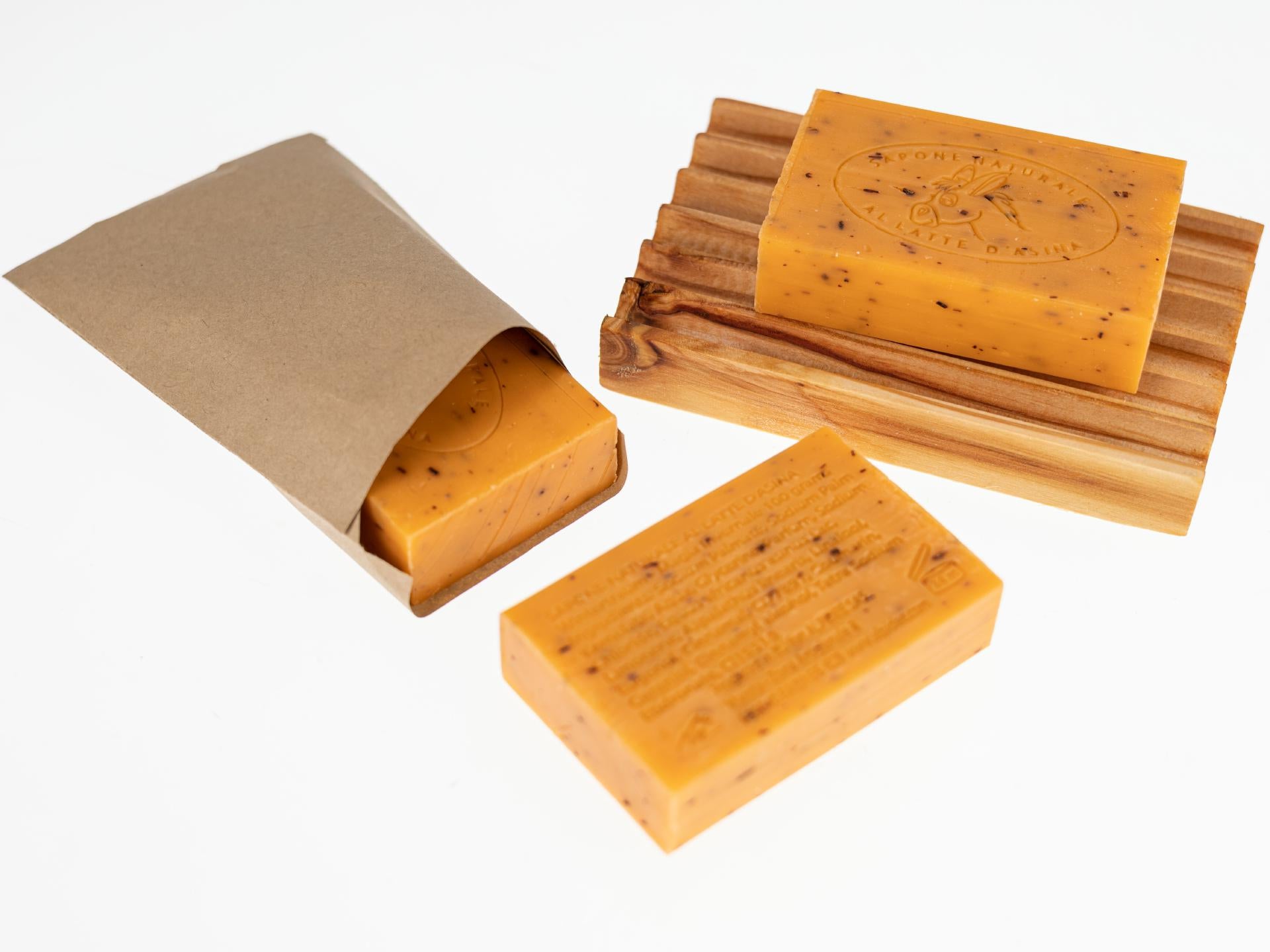 Naturseife mit Eselmilch - Handgemachte Seifen aus den Alpen (60g-100g)