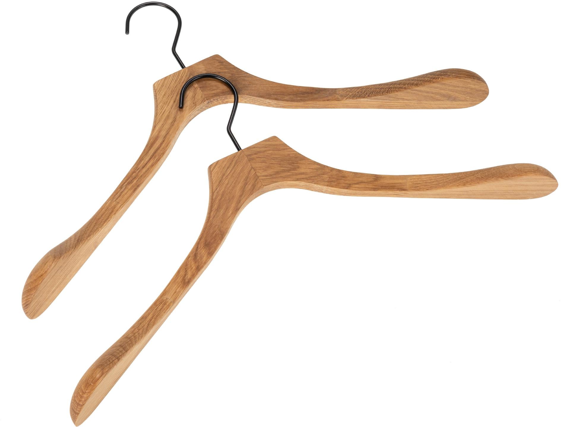 leiderbügel aus geölter Eiche, 43 cm – stabil und formschonend