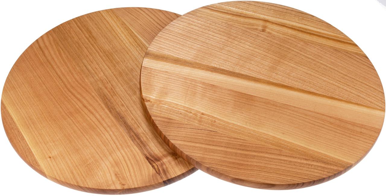 Schneidebrett rund - FSC® Kirsch Holz geölt Ø 35cm rund