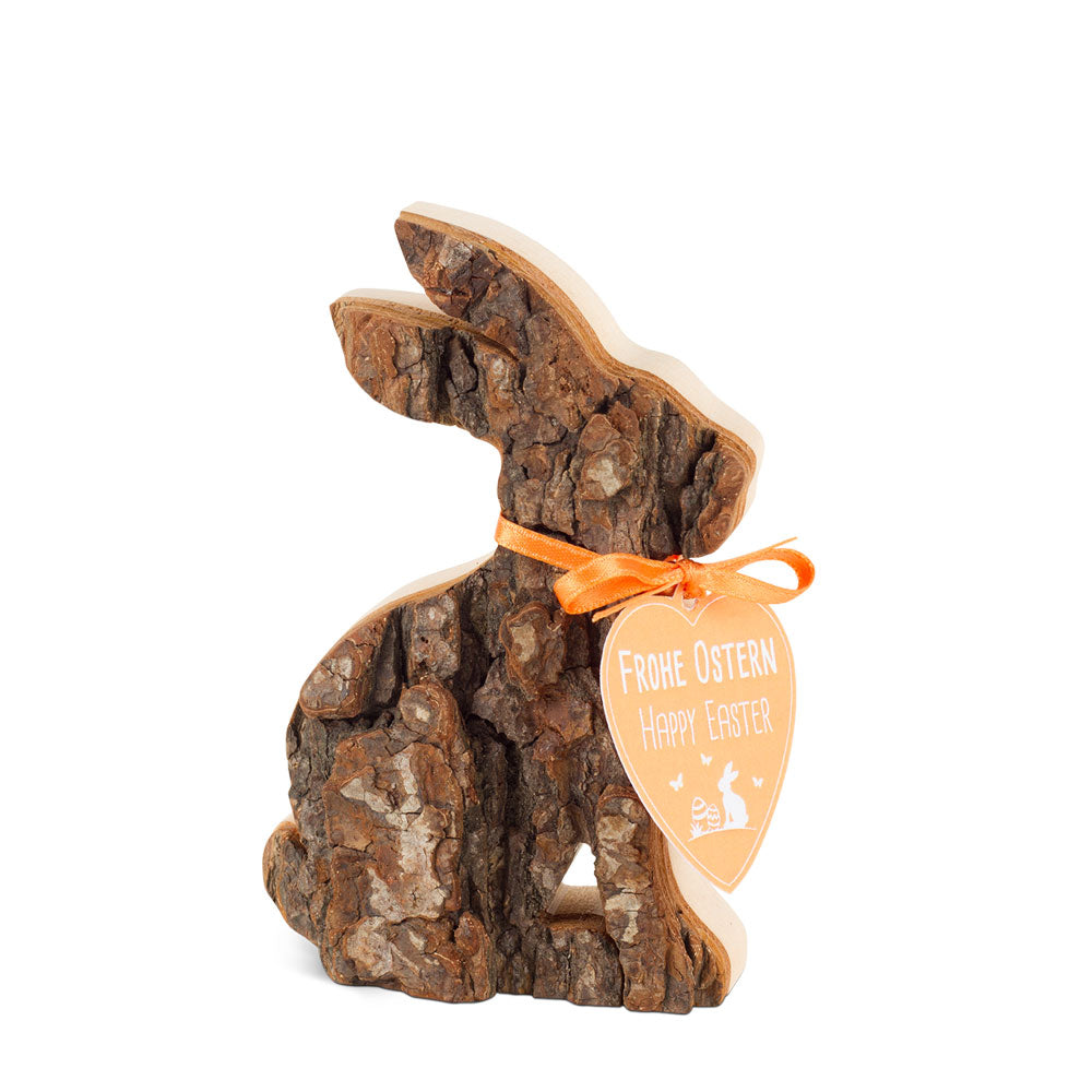 sitzender Rindenhase 20cm