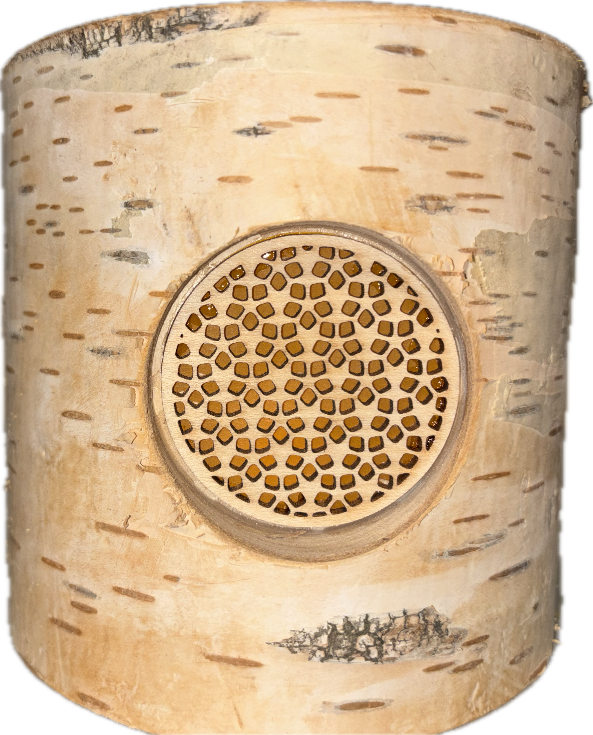 Windlicht mit 3 Fenstern 2.Muster