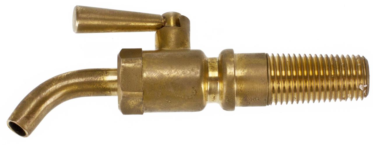 Zapfhahn für Fässer aus Messing