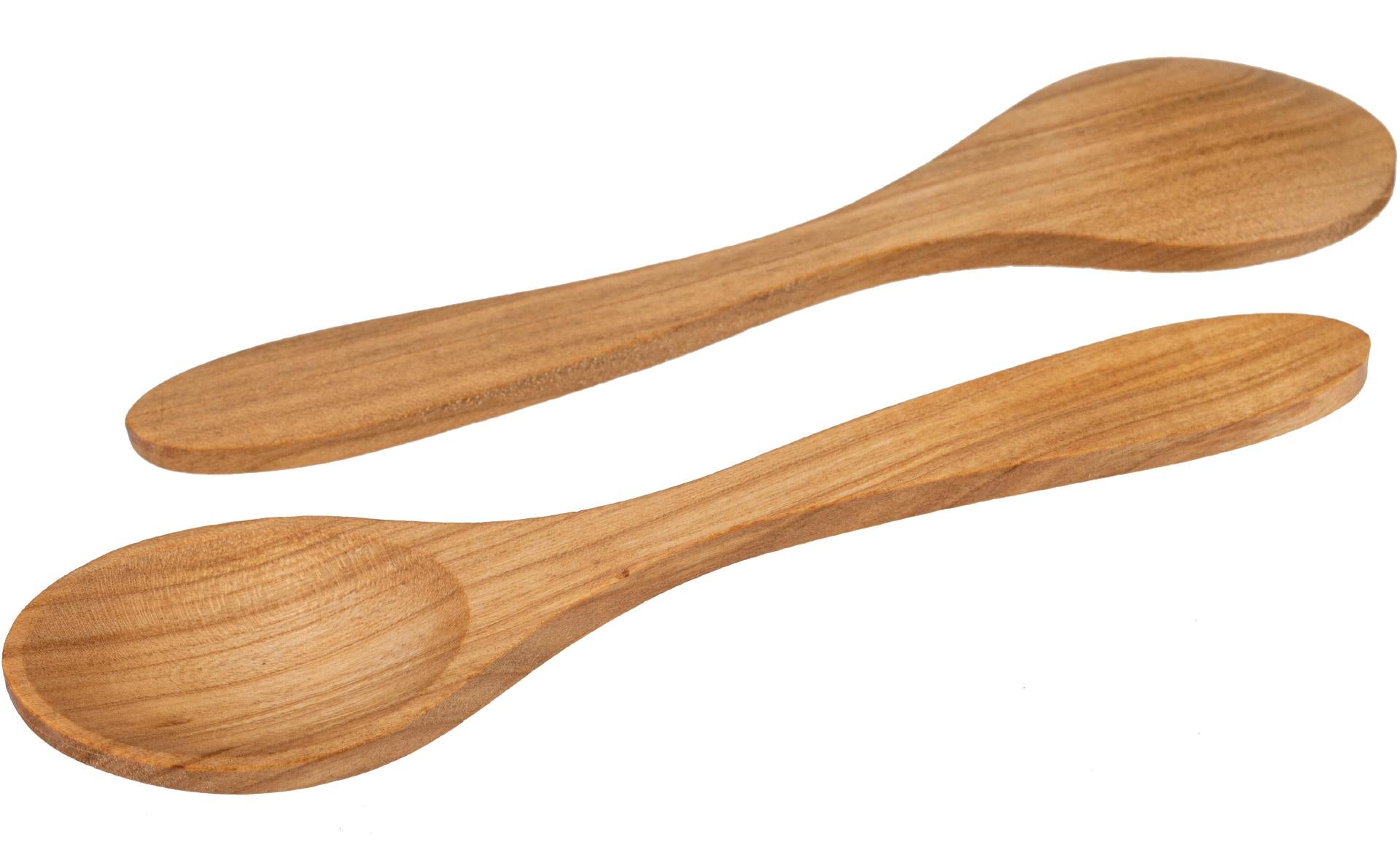 Kinderlöffel / Teelöffel aus Kirschholz, geölt, 17 cm
