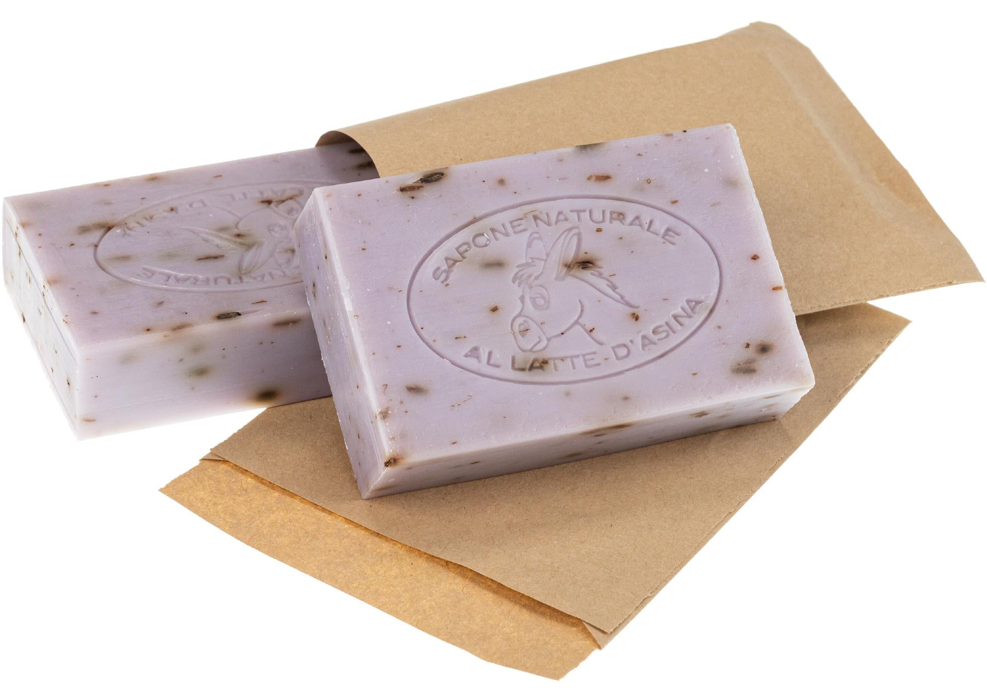 Naturseife mit Eselmilch, Lavendel