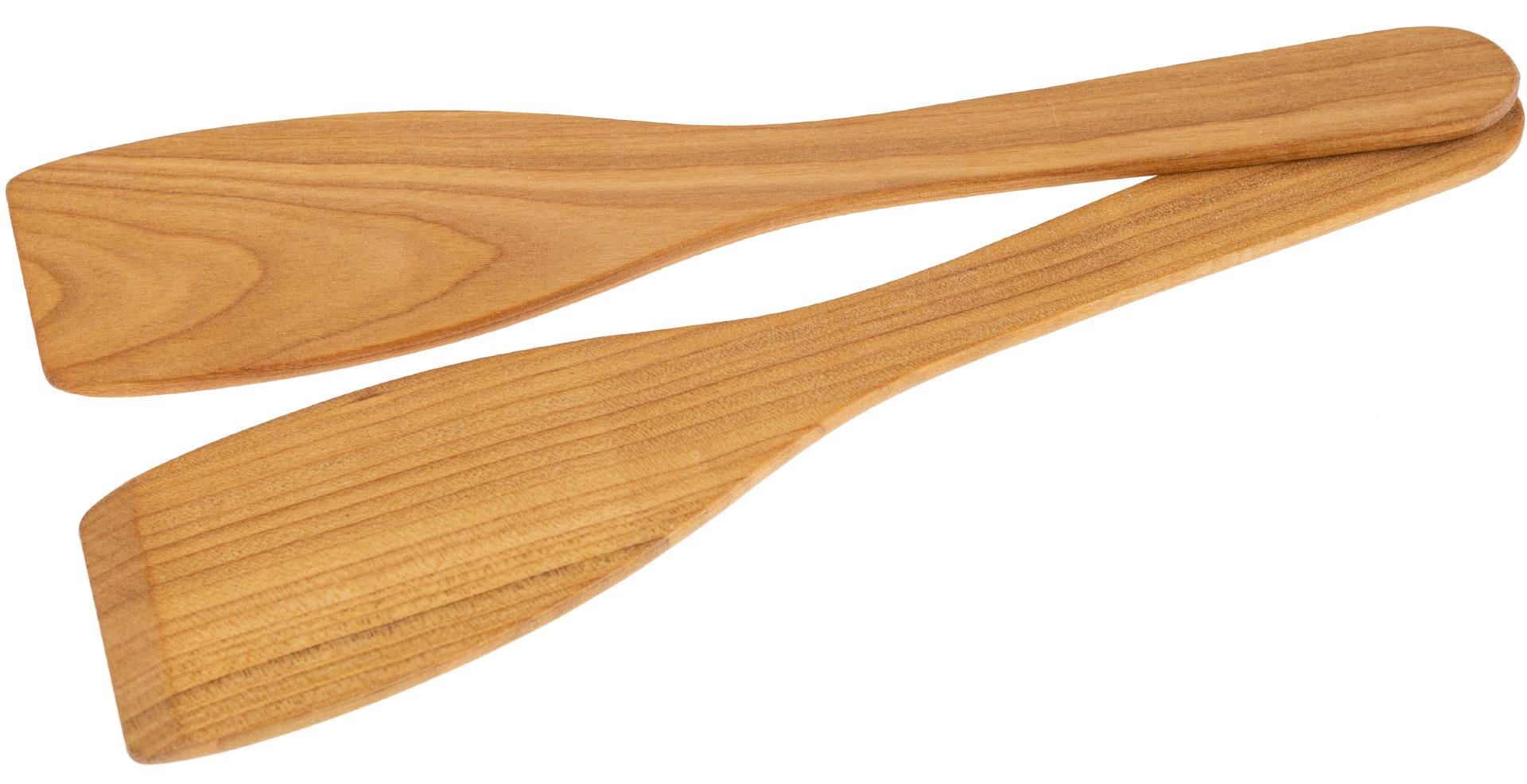 Pfannenwender aus Wildkirsche geölt